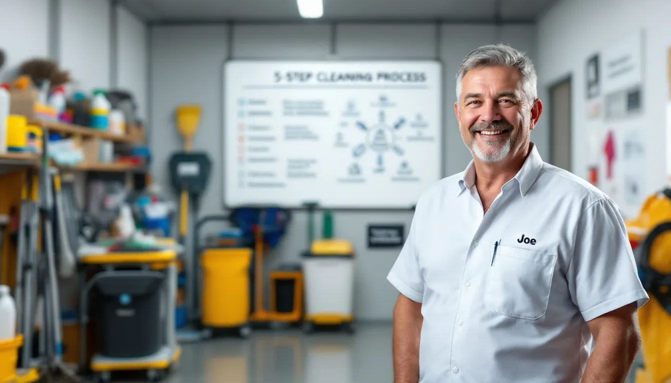Marketing strategies for a janitorial business.